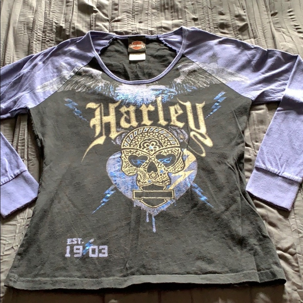Harley Davidson long sleeve tee